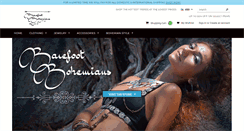 Desktop Screenshot of barefootbohemians.com